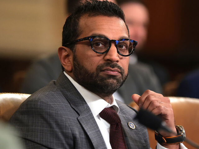 GettyImages-2207024612 WASHINGTON, DC - MARCH 26: Federal Bureau of Investigation Director Kash Patel looks on du