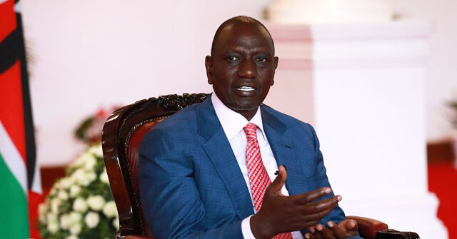 Kenyan President William Ruto Hit by Thrown Shoe During Speech