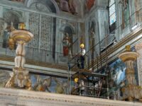 Vatican Installs Sistine Chapel Stove Where Ballots Will Be Burned During Conclave to Elect Next Po