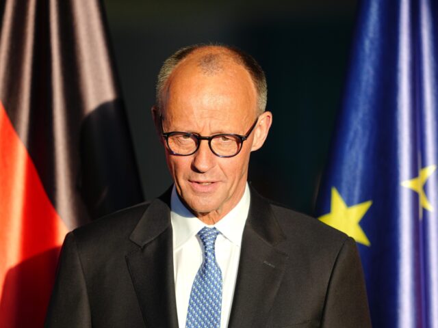 06 May 2025, Berlin: The newly elected Federal Chancellor Friedrich Merz (CDU) speaks duri