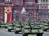 Putin Puts on Larger Display of Military Troops, Tanks in Red Square Victory Day Parade