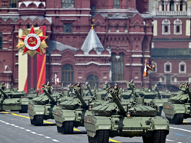 Putin Puts on Larger Display of Military Troops, Tanks in Red Square Victory Day Parade