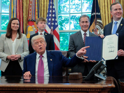 WASHINGTON, DC - MAY 09: U.S. President Donald Trump is joined by Republican lawmakers, (L