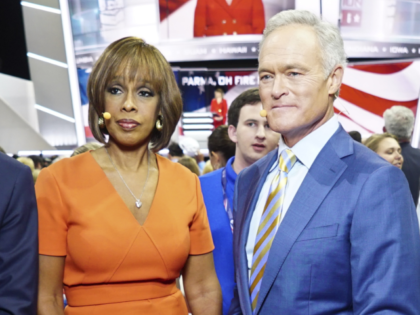 CLEVELAND - JULY 18: CBS News' John Dickerson, Gayle King, Scott Pelley, Norah O'Donnell a