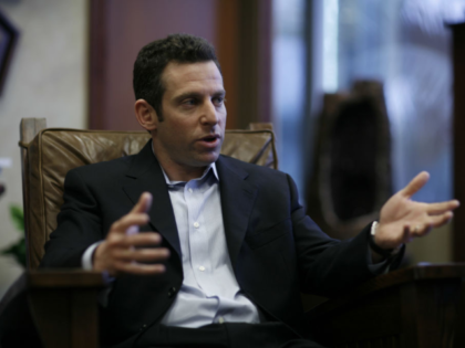 LAKE FOREST, CA - MARCH 21: (EXCLUSIVE ACCESS) Sam Harris, well known atheist and author o