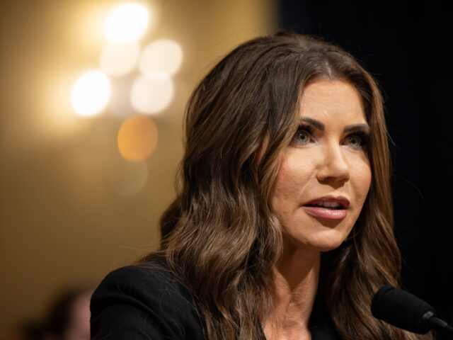 Kristi Noem WASHINGTON, DC, UNITED STATES - MAY 14: Secretary of Homeland Security Kristi Noem testifi