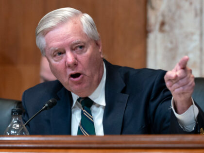 Sen. Lindsey Graham, R-S.C., questions Secretary of State Marco Rubio as he testifies befo