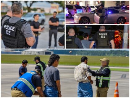 ICE Raids land 400 illegal aliens in jail, 500 deported (U.S. Immigration and Customs Enfo