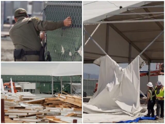 Border Patrol Closes San Diego Sector Migrant Processing Shelter Border Patrol Closes San Diego Sector Migrant Processing Shelter (U.S. Border Patrol)