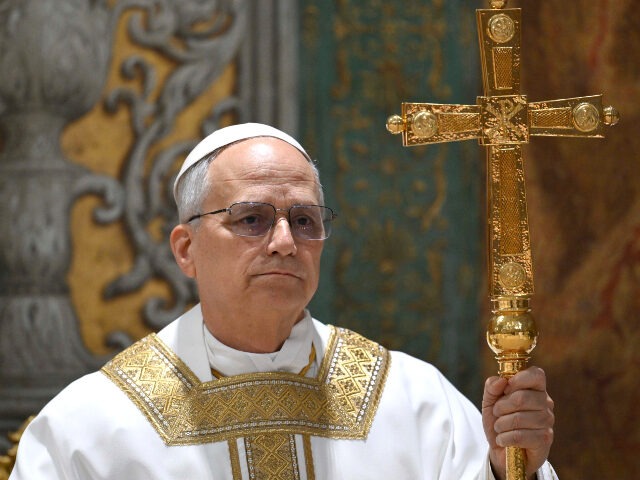 Pope Leo XIV (EDITOR NOTE: STRICTLY EDITORIAL USE ONLY - NO MERCHANDISING). American Cardinal Robert Fr