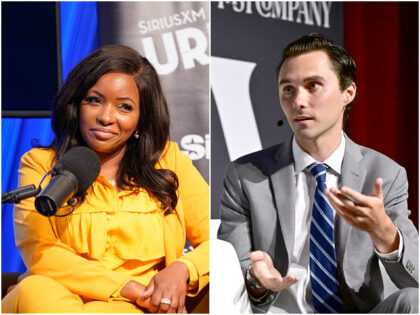 Rep. Jasmine Crockett (D-TX) / DNC David Hogg