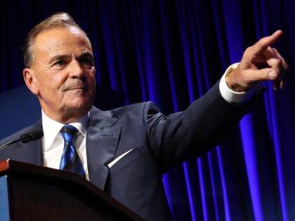 Los Angeles, CA - November 08, Los Angeles Mayoral Candidate Rick Caruso election night ce
