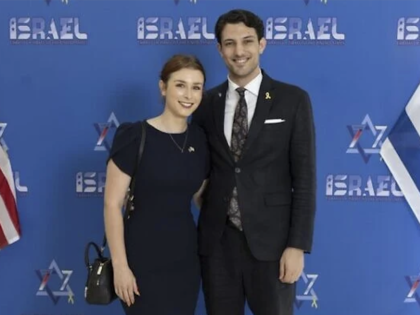 Israeli embassy couple (Israeli embassy via Times of Israel)