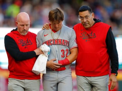 VIDEO: Reds’ Rookie Suffers Gruesome Injury After Crashing Into Outfield Wall