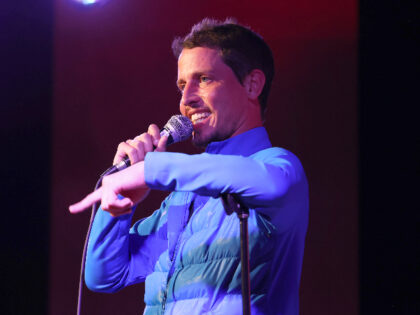 AUSTIN, TEXAS - MARCH 14: Tony Hinchcliffe performs onstage at A Night at The Comedy Store
