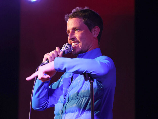 TonyHinchcliffe AUSTIN, TEXAS - MARCH 14: Tony Hinchcliffe performs onstage at A Night at The Comedy Store