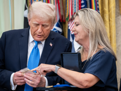 Trump White House Medal of Sacrifice 5-19-25