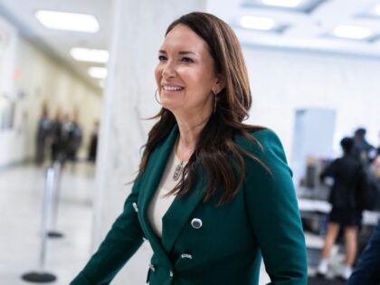 UNITED STATES - MAY 7: Agriculture Secretary Brooke Rollins arrives to testify during the