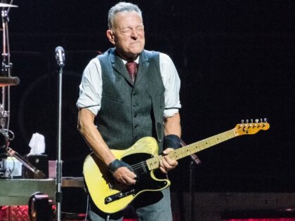 TORONTO, ONTARIO - NOVEMBER 03: Bruce Springsteen performs with the E Street Band at Scoti