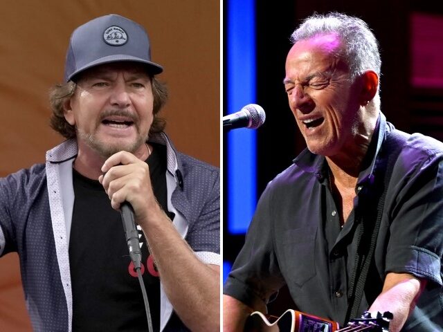 Eddie Vedder Defends ‘Hero’ Bruce Springsteen’s Overseas America-Bashing Rants