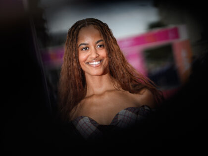 US film director and daughter of former US president Malia Ann Obama arrives to attend the