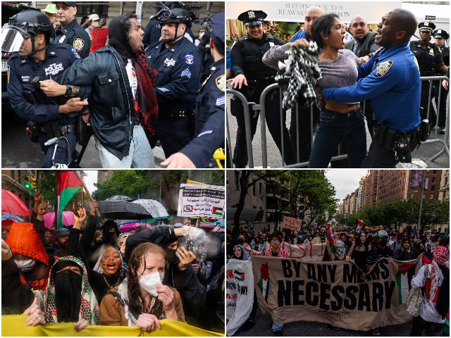 Watch: Pro-Palestine Protesters Brawl With Police, Jewish Protesters Outside Met Gala