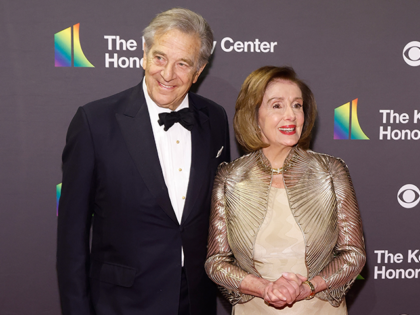 WASHINGTON, DC - DECEMBER 08: Paul Pelosi and Nancy Pelosi attend the 2024 Kennedy Center