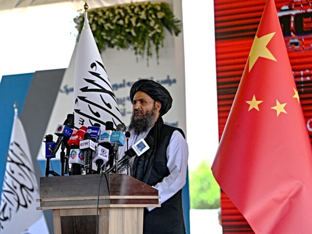taliban china Afghanistan's acting deputy Prime Minister Abdul Ghani Baradar speaks during the inaugurat