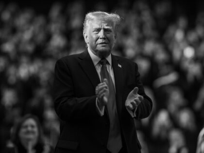 President Donald Trump delivers the Commencement address at the graduation ceremony for th