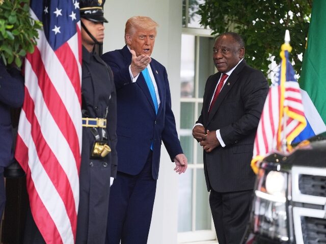 trump-south-africa-president-white-house-AP President Donald Trump greets South African President Cyril Ramaphosa at the White House,