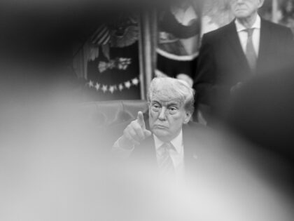 President Donald Trump is joined by Secretary of Commerce Howard Lutnick, Vice President J