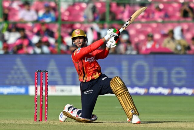 Afghan all-rounder Azmatullah Omarzai on the attack as Punjab Kings beat Rajasthan Royals