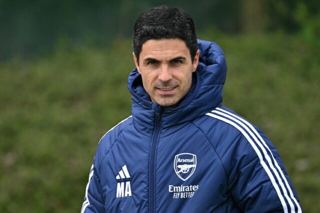 Arsenal manager Mikel Arteta