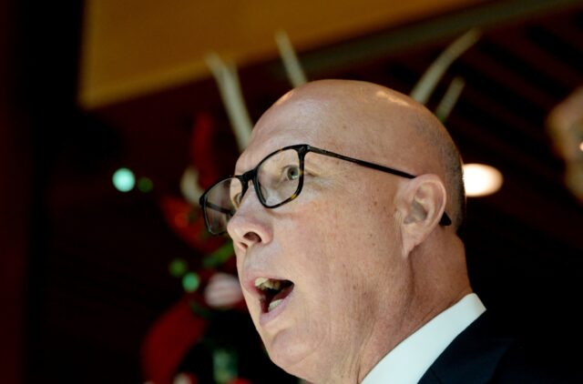 Australian Opposition Leader Peter Dutton hopes to become prime minister in 2025 elections