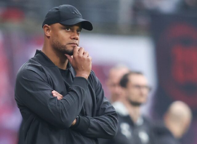 Bayern Munich coach Vincent Kompany will need to wait another day to lift the title