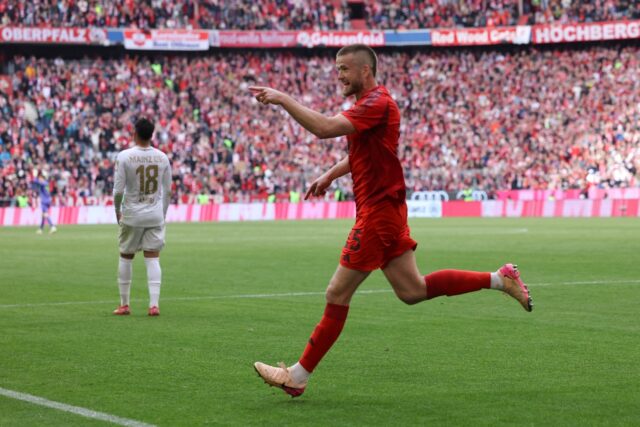 Bayern Munich's English defender Eric Dier