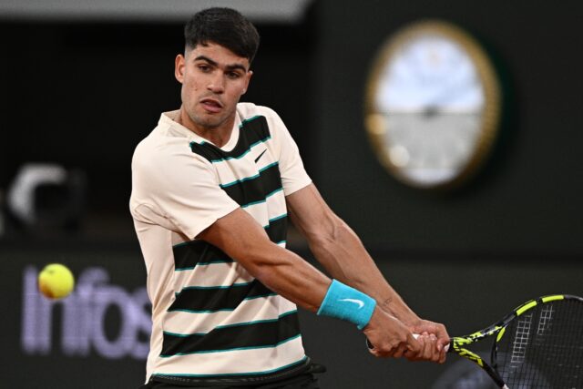 Carlos Alcaraz has lost just one match on clay this year