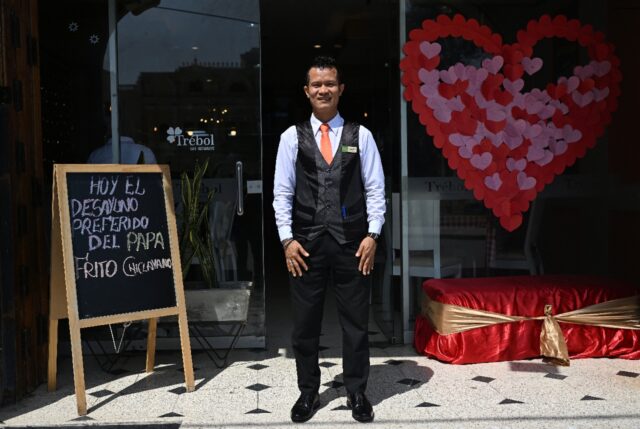 Carlos Lopez waited on a younger Robert Prevost at the El Trebol restaurant years before h