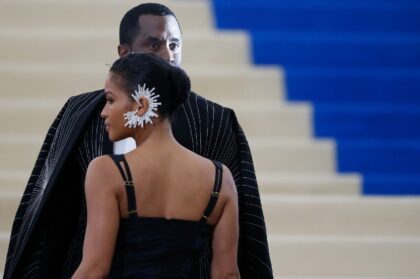 Casandra Ventura and Sean Combs attended at the Metropolitan Museum of Art in 2017 for a g
