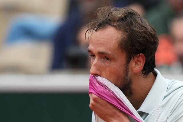 Former world number one Daniil Medvedev has lost six times in the French Open first round