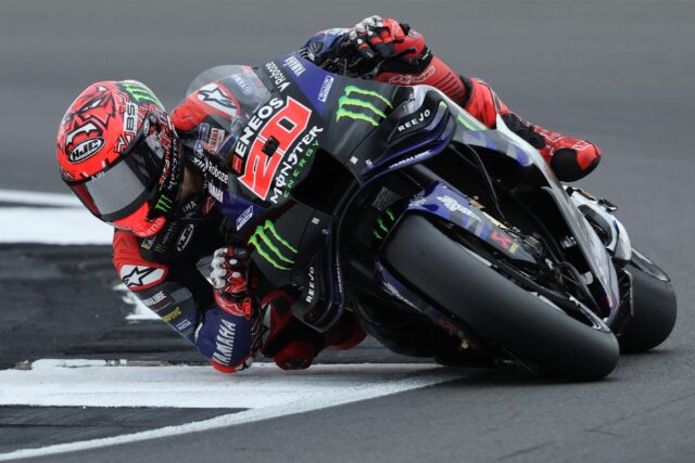 Fabio Quartararo secured his third successive pole position after posting the fastest time