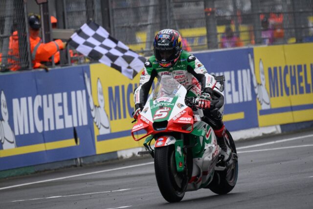 Honda's Johann Zarco is the first home winner at the French MotoGP since 1954