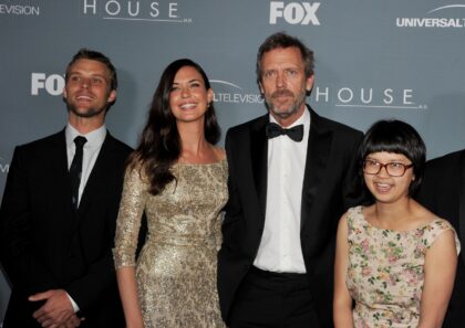 'House' actors Jesse Spencer, Odette Annable, Hugh Laurie and Charlyne Yi at their final w