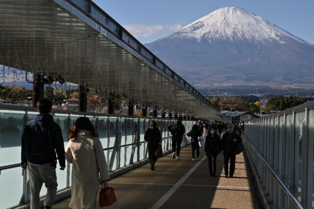 The Japanese government has set an ambitious target of almost doubling tourist numbers to