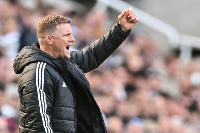 Newcastle manager Eddie Howe