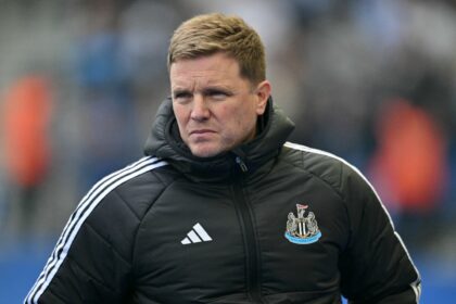 Newcastle manager Eddie Howe