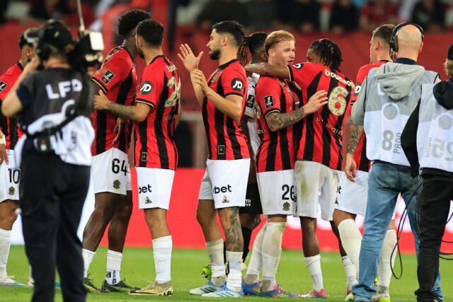 Nice hope to be celebrating Champions League qualification on Saturday but are one of four