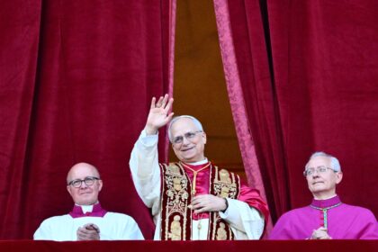 Pope Leo XIV called for the world to 'build bridges'