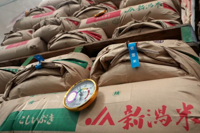 The price of rice almost doubled last month, putting pressure on Prime Minister Shigeru Is