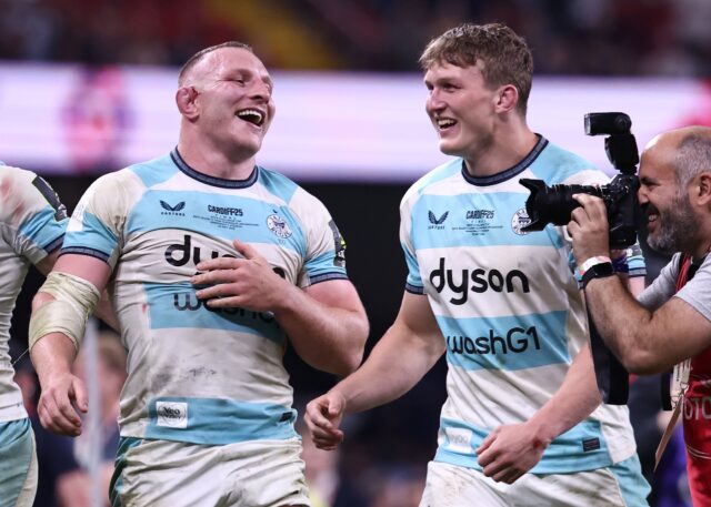 Sam Underhill (L) was shown his third yellow card of the season in the win over Lyon